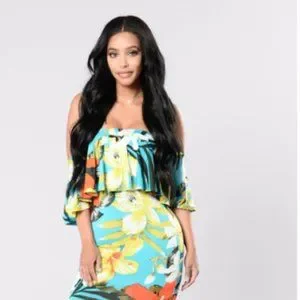 Fashion Nova | Dresses | Tropical Lover Dress | Poshmark